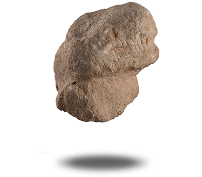 HEAD OF LION STATUETTE