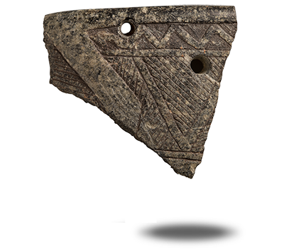 STONE VESSEL SEGMENT (2)